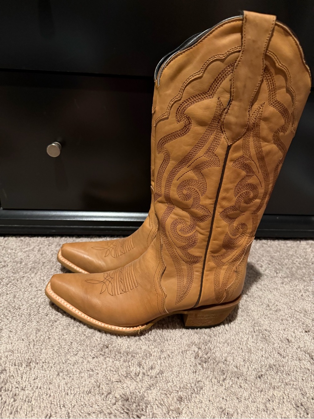 J.B. Dillon Tan Cowboy Boots- Brand New with tags